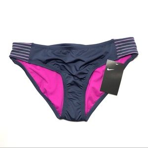 Nike Women's Glow Side Inset Bikini Bottom.
